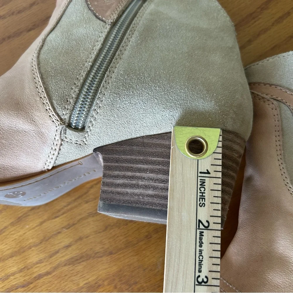 Lucky Brand Idellina Western Bootie in Tahini. Size 9. - Picture 11 of 13
